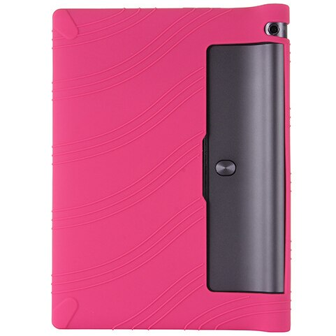 Soft Silicon Shockproof Case Cover For Lenovo Yoga Tab 3 8 8 inch Tablet PC Model: YT3-850F YT3-850M YT3-850L: Rose / 1 Pcs