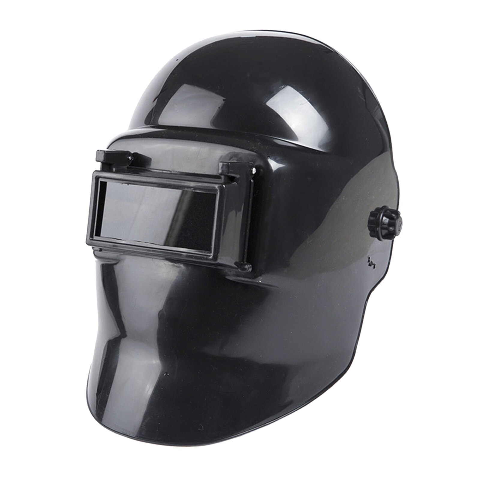 Casque de soudage protecteur anti-étincelles, cagoule de protection, pare-soleil monté sur la tête, lunettes d&#39;ombre, meulage électrique noir