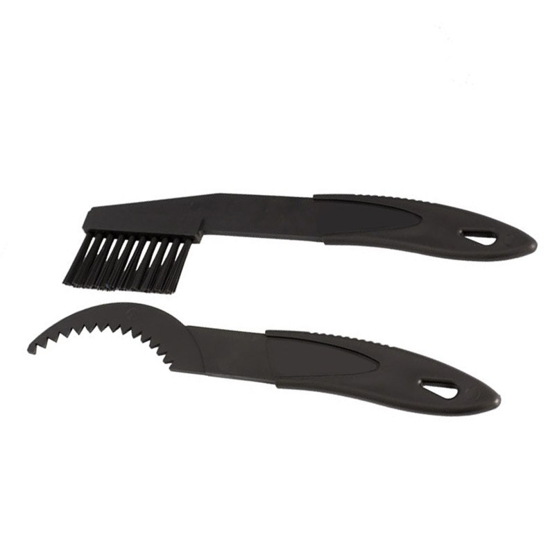 2 unids/set bicicleta cepillo para limpiar Cadena de bicicleta ciclismo limpiador herramientas PUZ777