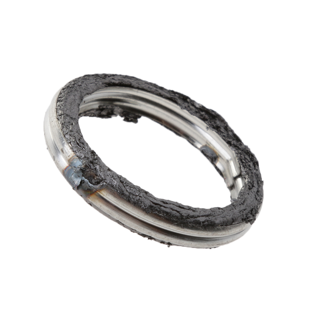 Motor Exhaust Muffler Pipe Gasket Rubber Seal Clamp for Yamaha Peewee50 PW50