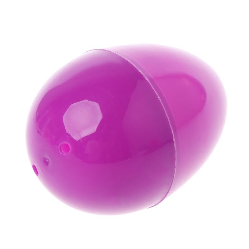 12PCS 2.5in Plastic Easter Eggs Eggshell Candy Box Box Party Bags Gadget Craft Toys