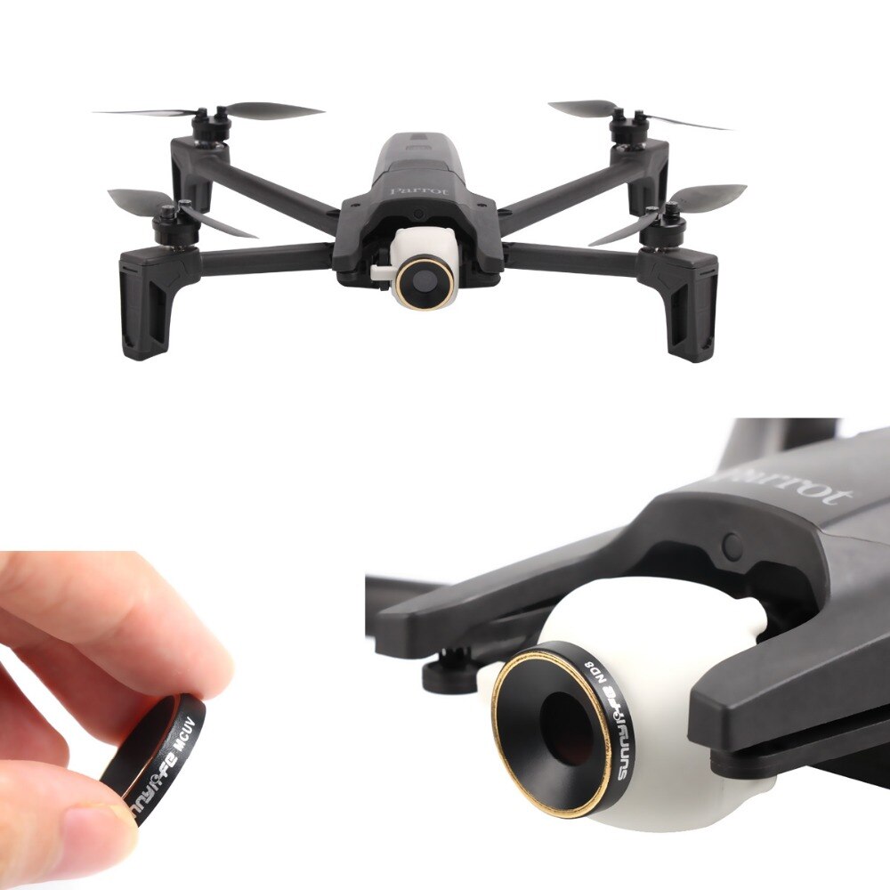 Opgraderet snap on neutral tæthed  nd4/8/16/32 linsefilter sæt kamera linsefilter kit til papegøje anafi kamera drone