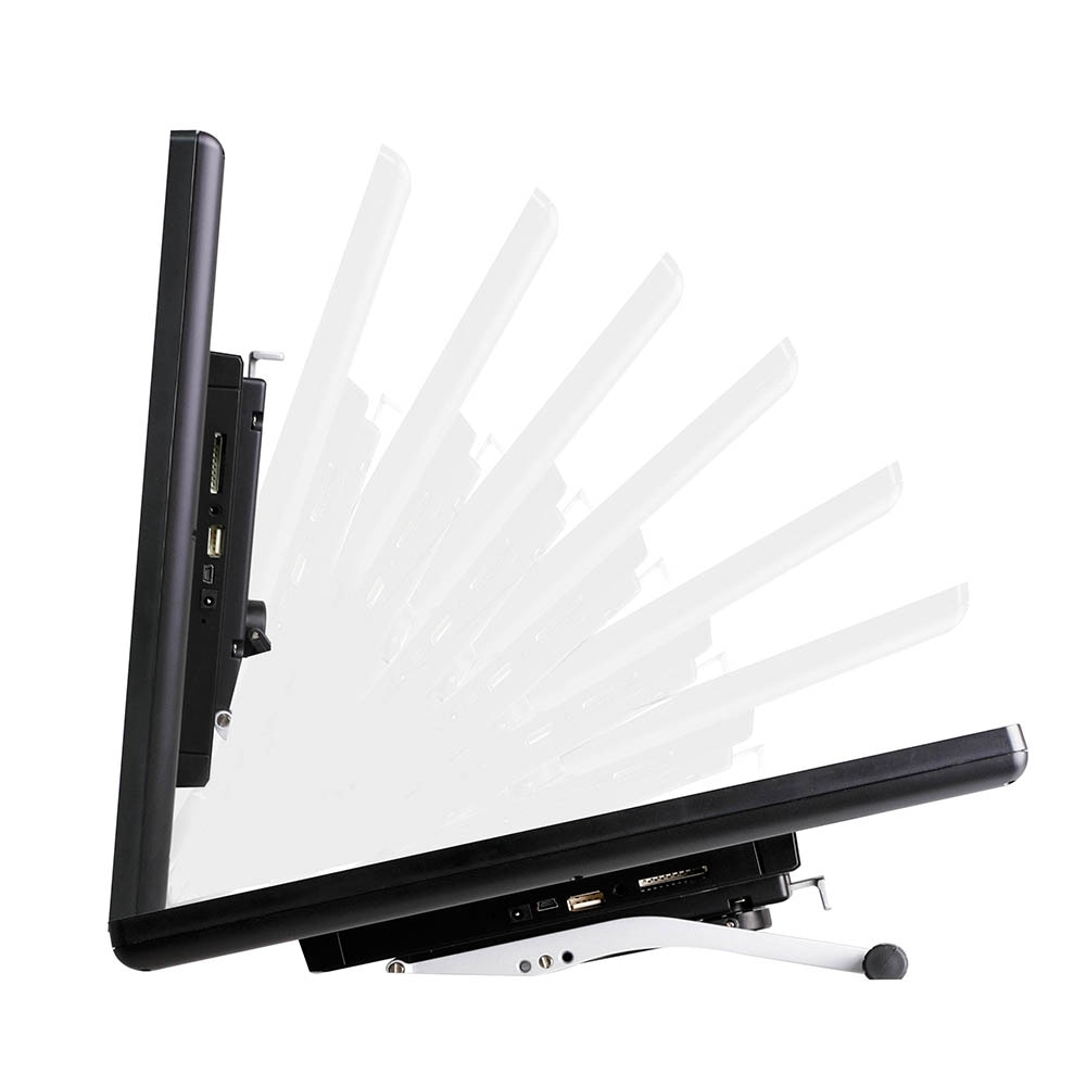 Strong Aluminum Monitor / LCD display stand arm (flexible from 0 to 90 degree, suitable for all of our displays)