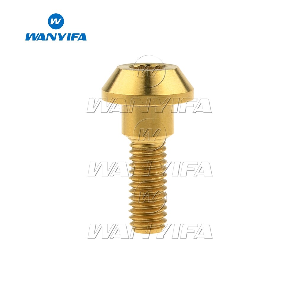 Wanyifa Titan Bolzen Schraube M6 X 20mm Kegel Ball Allen Schlüssel Kopf Schrauben für Yamaha Motorrad Bremsen 1Stck