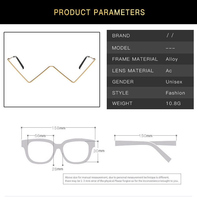 Glasses Women Triangle Half Frame Diamond Glasses Frame Retro Women Crystal Eyewear Glasses Without Lens Eyeglasses Frame