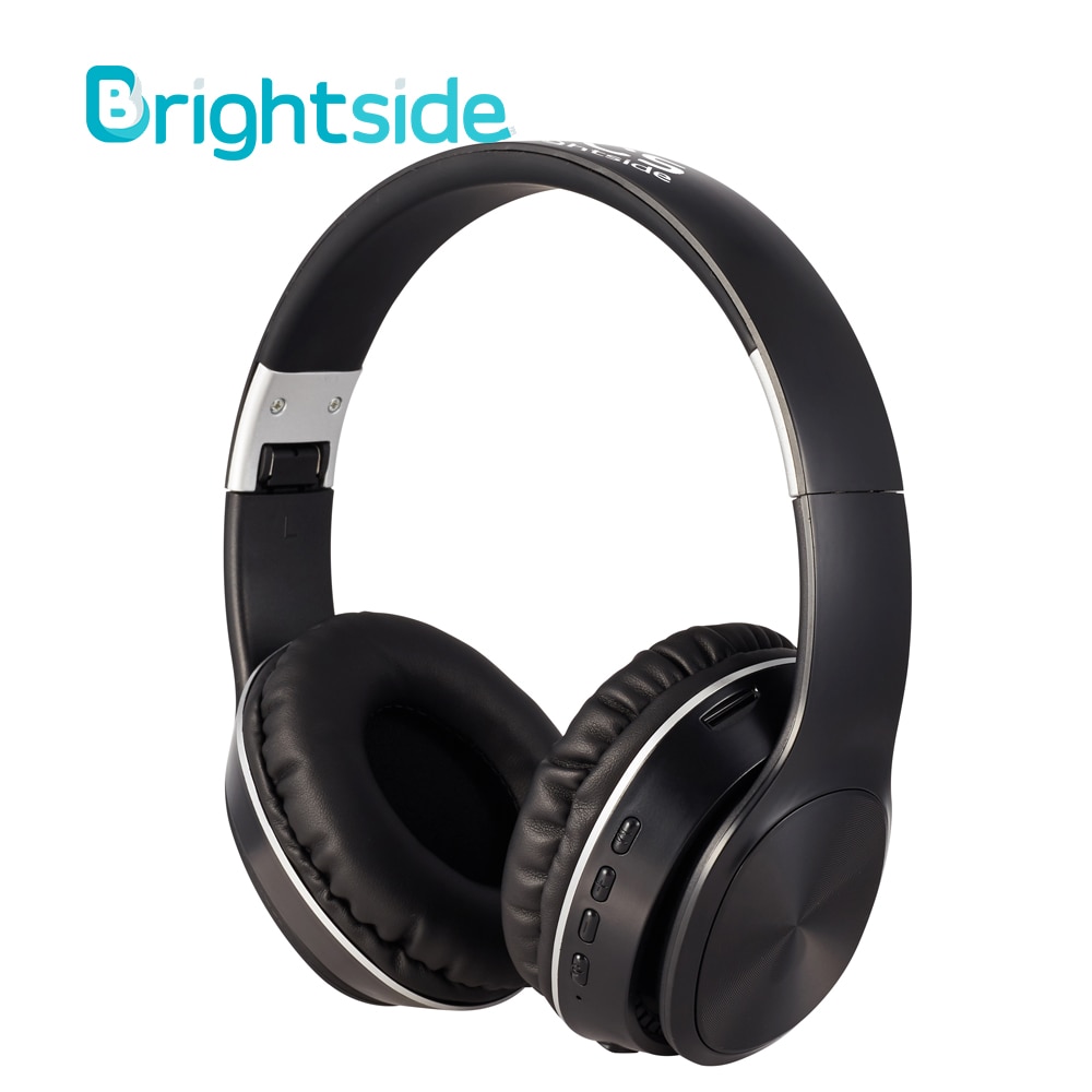 Brightside Wireless Headphones Bluetooth Headset Foldable Earphone Deep Bass Headphones With Mic TF Card For Ipad Mobile Phone