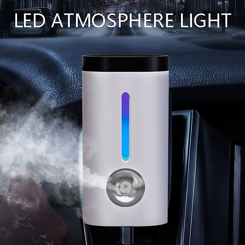 Air Humidifier Eliminate Static Electricity Clean Air Care Color Lights for Car Office