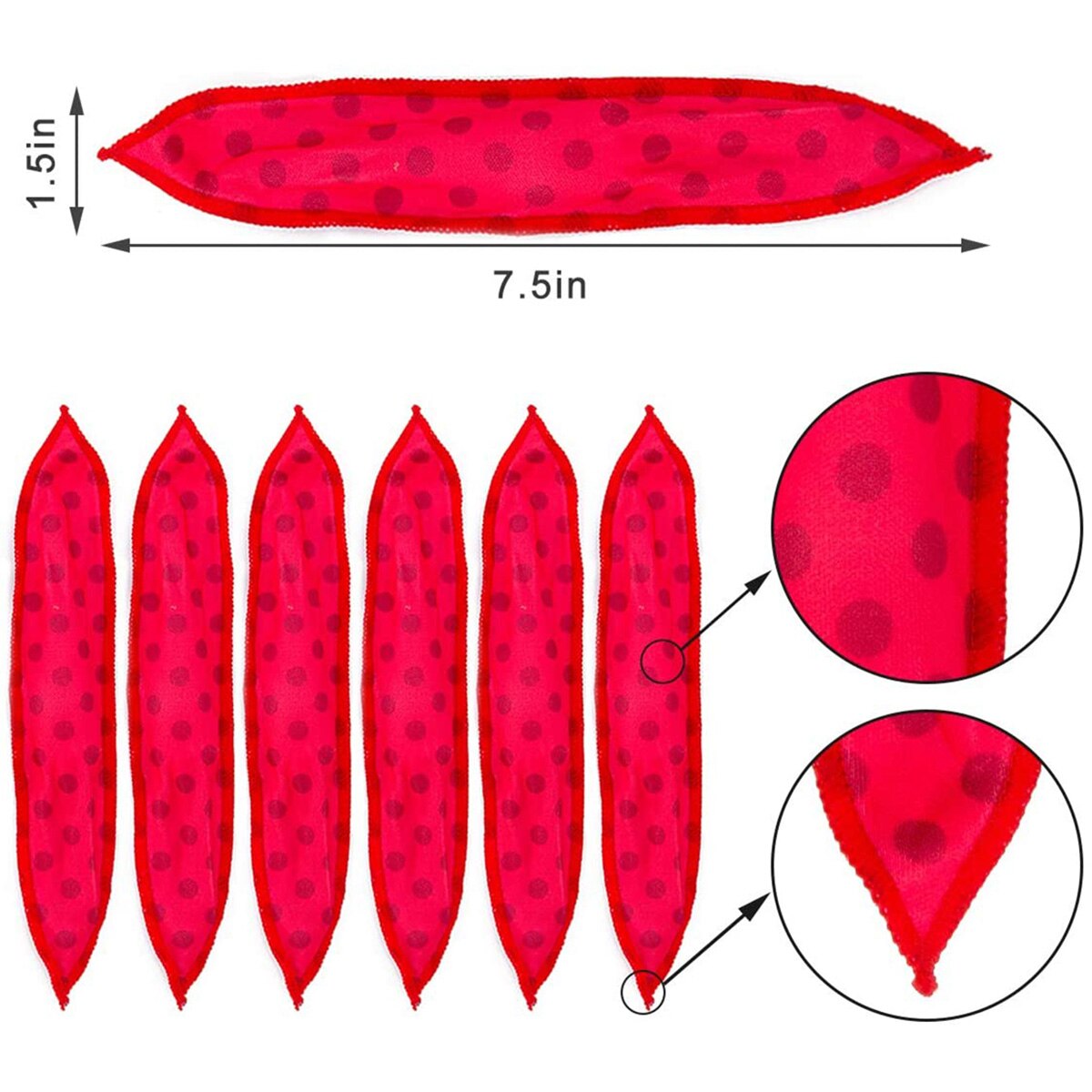 20pz bigodini magici bigodini morbidi fai da te strumenti per lo messa in piega della cura dei capelli spugna flessibile cuscino in schiuma per dormire rulli per capelli