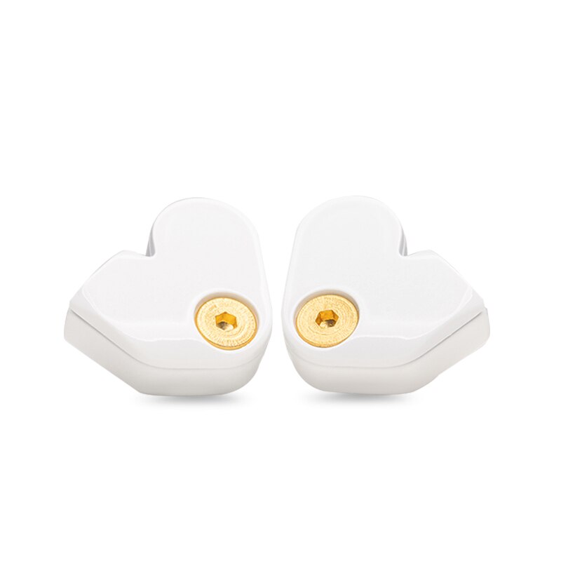 Moondrop SSR Diaphragm Dynamic In-Ear Earphone Super Spaceship Reference with Brllum-Coated Dome 2Pin 0.78mm Detachable Cable: SSR White