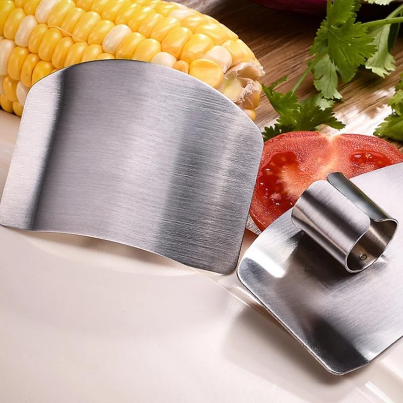 Stainless Steel Finger Guard Finger Hand Cut Hand Protector Knife Cut Finger Protection Tool Kitchen Cooking Knives Gadgets