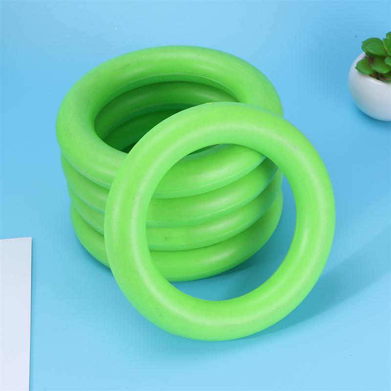 10 Uds. Anillos de colores para lanzar anillos de plástico huecos para juegos de estrategia de niños y adultos