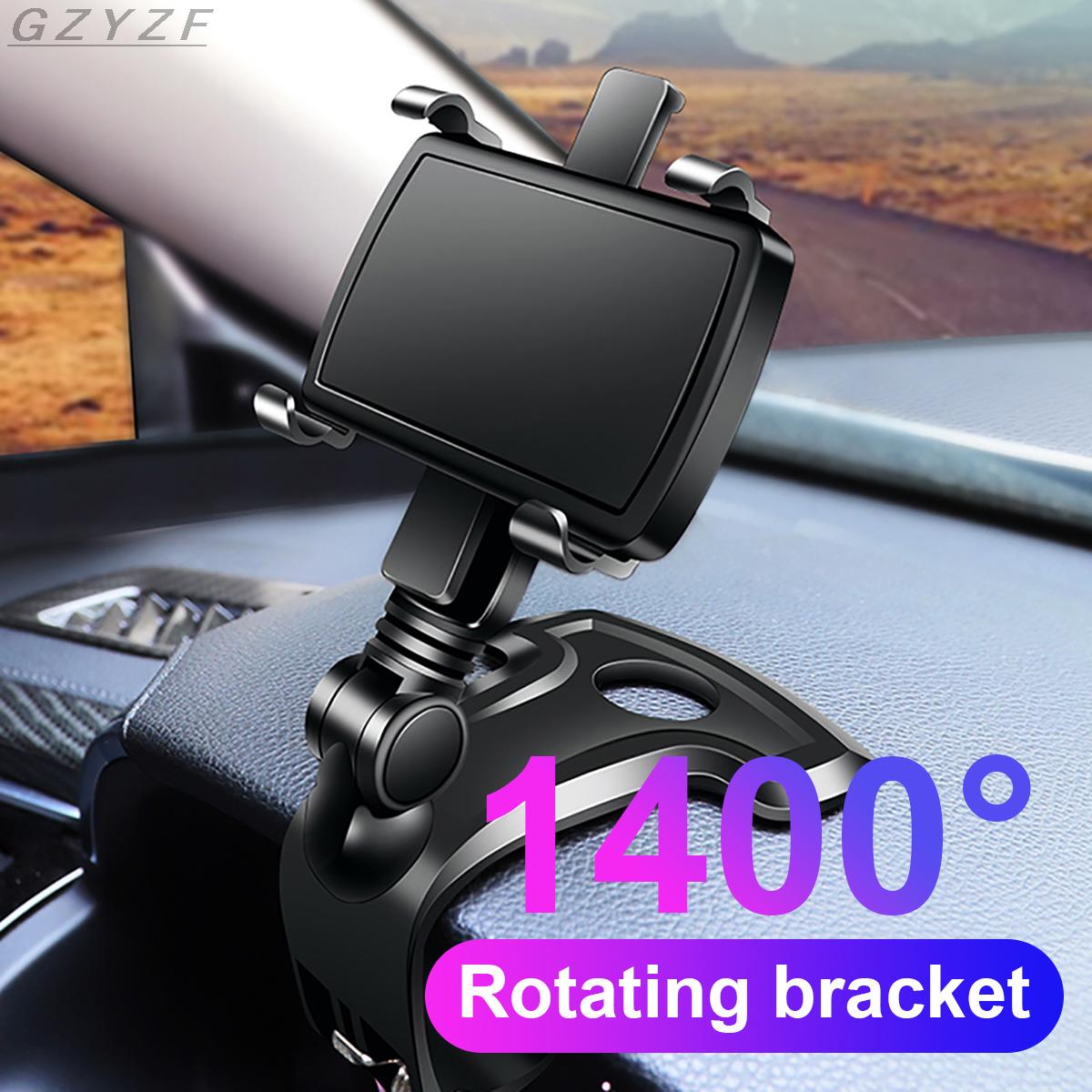 Soporte Universal de teléfono móvil para salpicadero de coche, soporte de 1440 grados para Smartphone, para coche, GPS, novedad