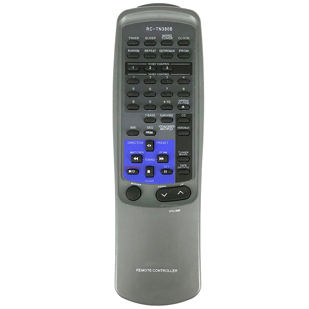 Replacement for Aiwa CD Audio Stereo Hi-Fi Remote Control RC-TN380B NSX-K90 NSX-V70 NSX-S70 Z-R700 NSX-R80 Ferbedienung