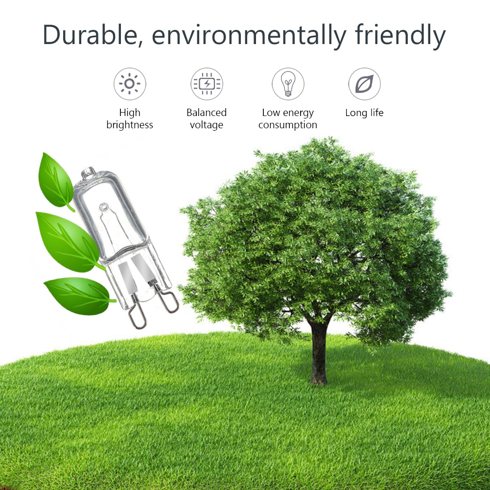 10 stuks 25w g9 halogeenlampen halogeenlicht voor elke lamp wandlampen helder glas 220v 2900k binnenverlichting super helder warm wit