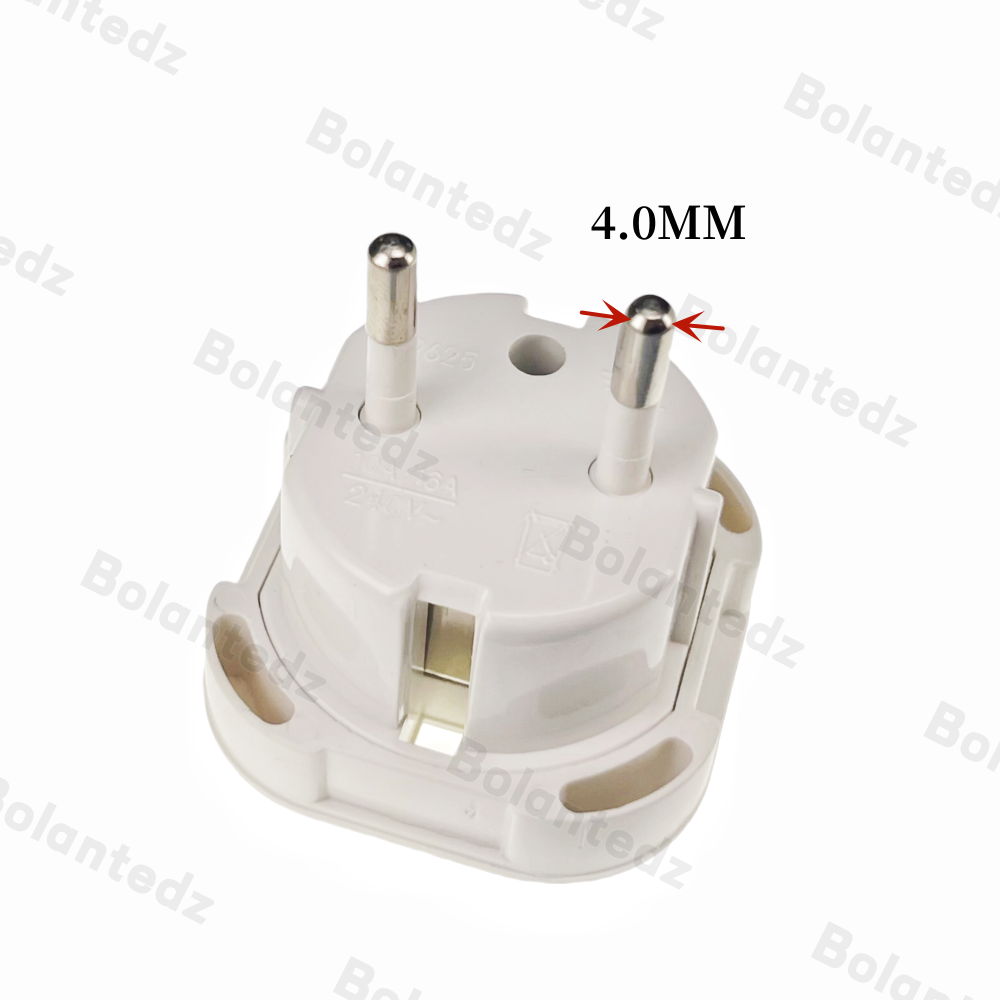 1PCS Black/White 2 PiN Wall Plug Socket UK TO EU EUROPE EUROPEAN UNiVERSAL TRAVEL CHARGER ADAPTER PLUG CONVERTER