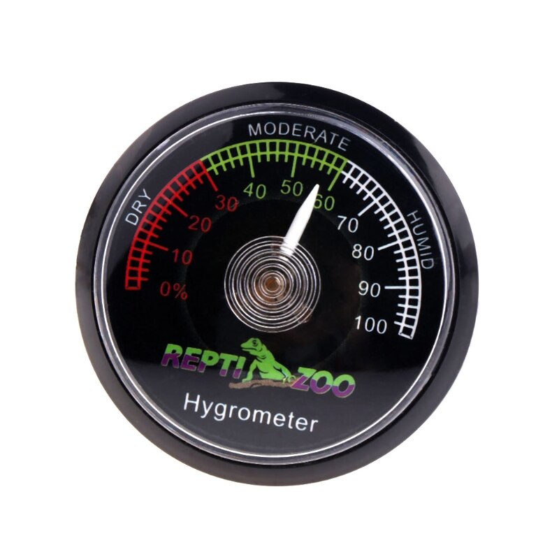 Reptile Tortoise Terrarium Vivarium Hygrometer Humidity Meter Gauge Rearing Box