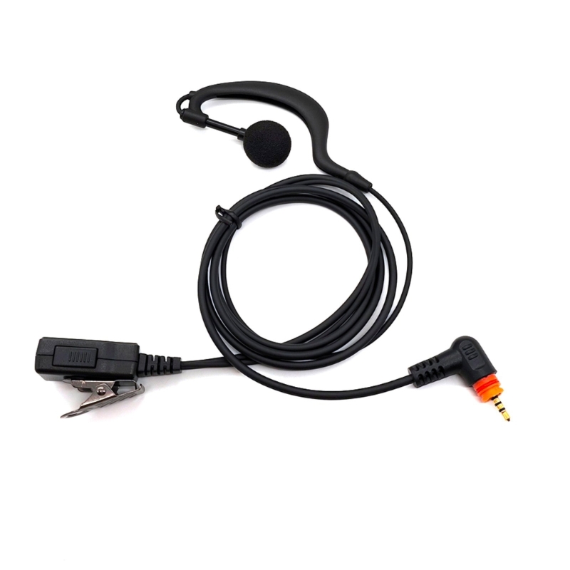 Ørekrokhodesett med ptt-mikrofon for  sl1m sl2m sl2k sl300 sl4000 sl7550 sl7580 sl8050 toveisradioer, , 97cm hovedkabler
