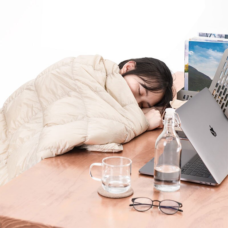 Naturehike przenośny Ultralight na wolnym powietrzu wielofunkcyjny trzymać ciepły puch gęsi kołdra kempingowa robić hotelu i podróży