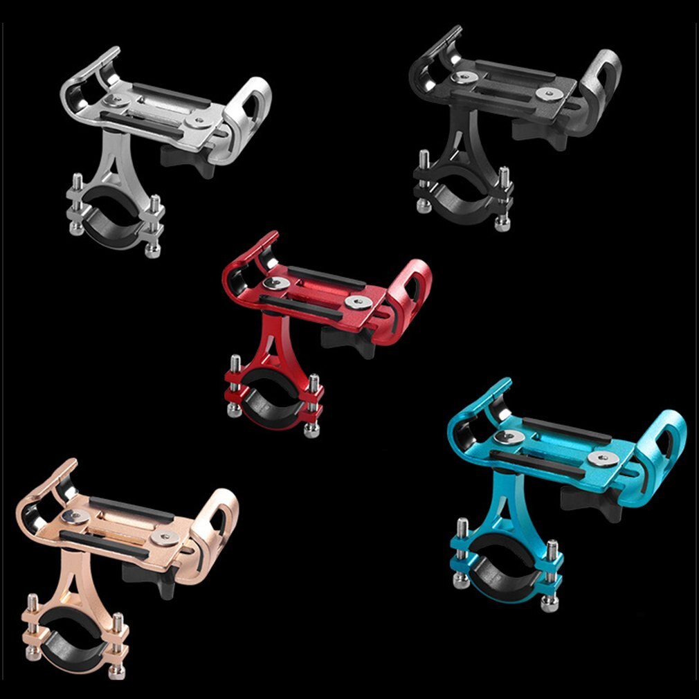 Aluminium Legering Mobiele Telefoon Houder Stands Voor Fiets Motorfiets Metalen Mountainbike Racefiets Telefoon Houder