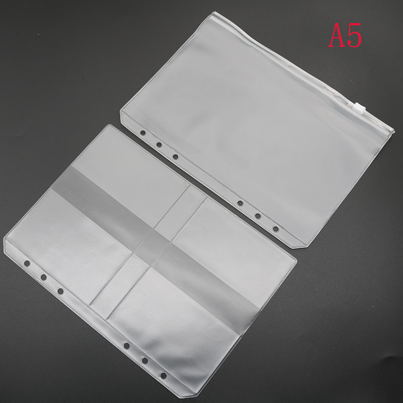 A5 A6 Folder Folder Binder Presentation Receives Pvc Bag Concise Diario's Spiral Planning Applications Product Card Holder Bag