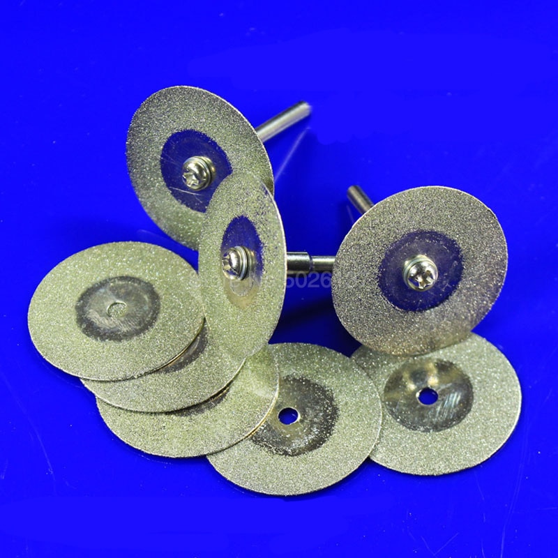 1Pcs Diamond Coated Flat Lap Wheel Polishing Grinding Disc Saw Circular Cutting Rotary Tool Discs Titanium Cutting Gold Cut