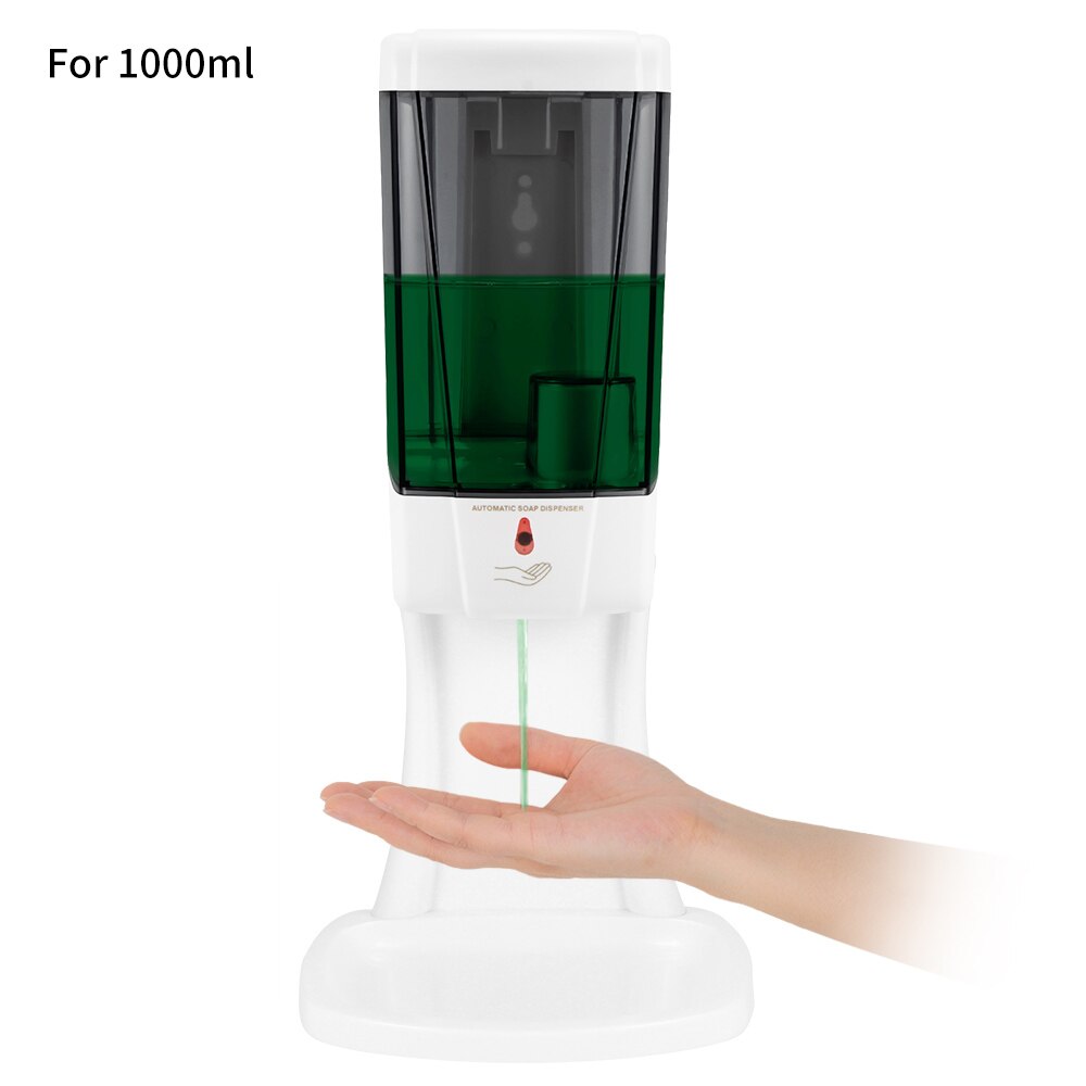 Battery-Powered 1000ml Wall-Mounted Automatic Soap Dispenser For Liquid Soap, Soap Dispenser Upright Dry Tray Plastic Drip Tray: Dehydra tray 1000ML
