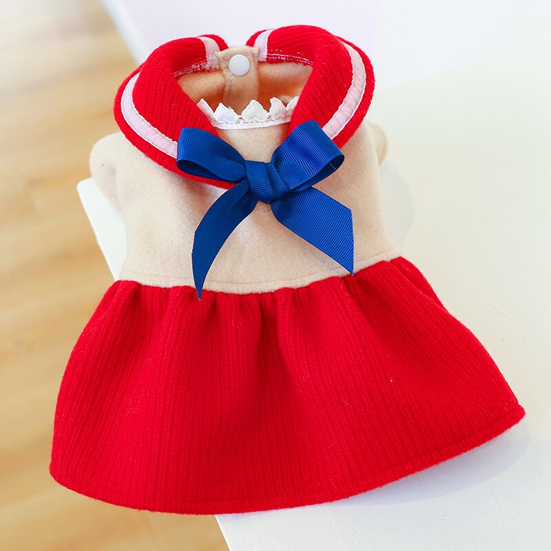 Cute Dog Dress Pet Dog Skirt Cat Puppy Costumes Yorkshire Pomeranian Shih Tzu maltese Bichon Poodle Schnauzer Clothing