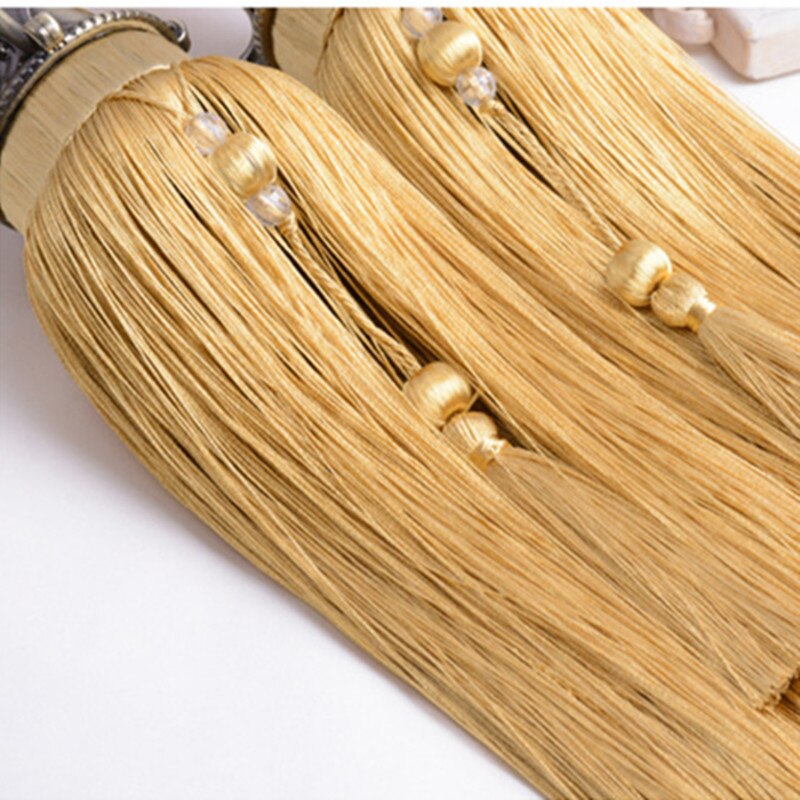 Europa 2 stuks gordijn kwasten franje borstel banden strikken hangende bindtouwen riem gesp haak houder gordijn accessoires strik