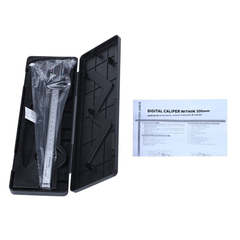 Vernier Electronic Digital Stainless Caliper Micrometer Measuring Tool