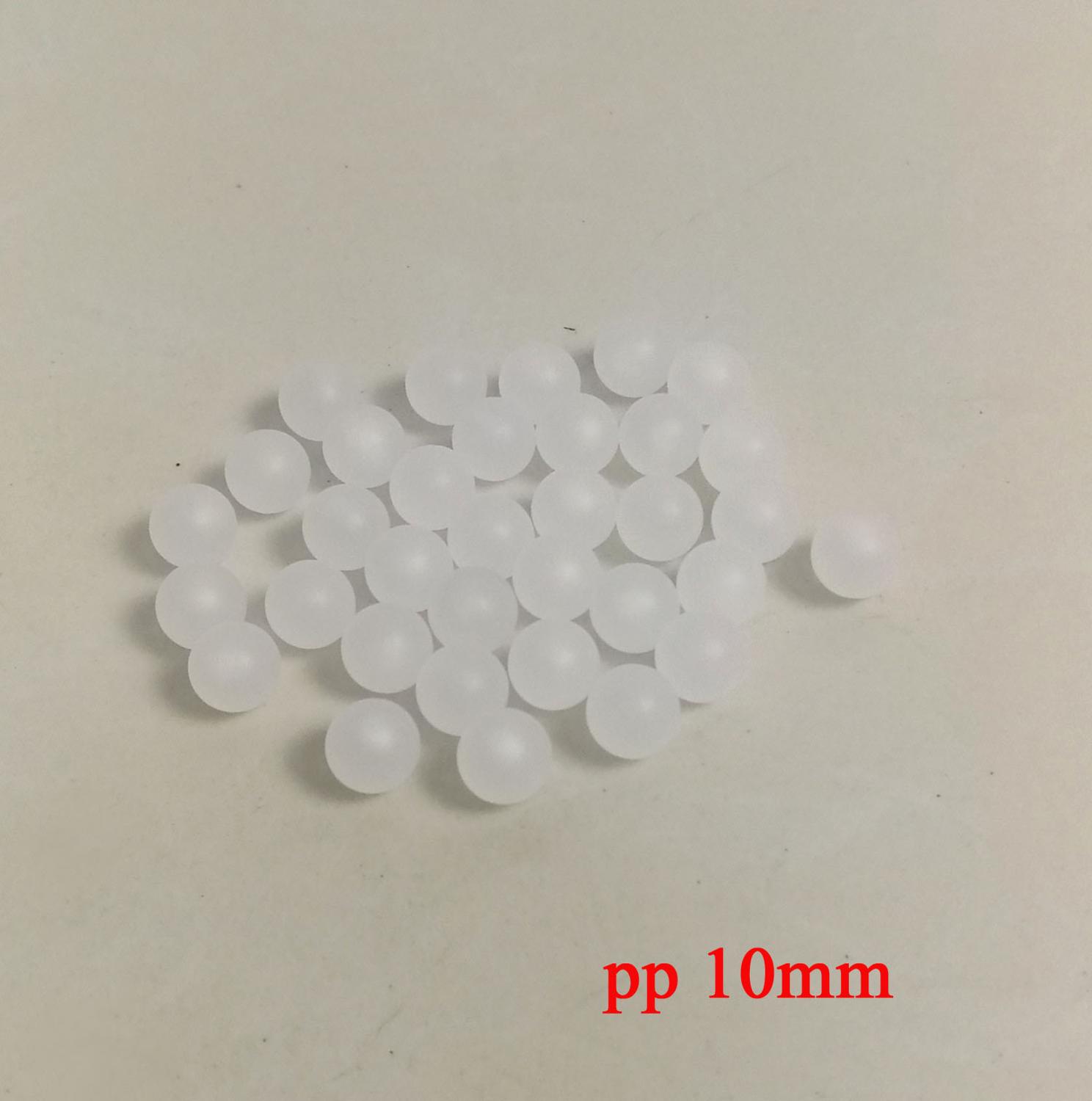 10mm Dia Polypropylene PP Plastic Solid Ball, about 500 pcs/lot
