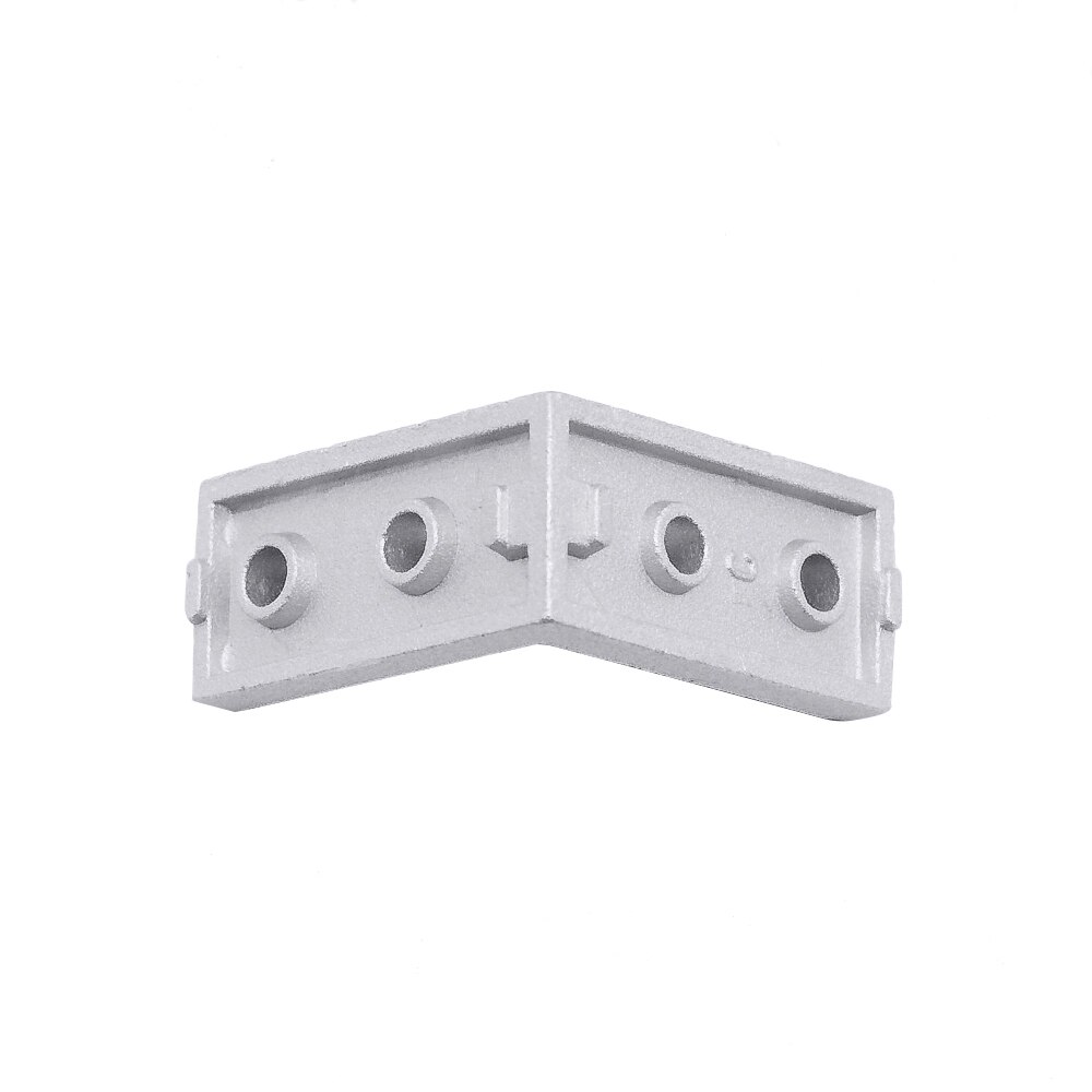 5pcs/lot 2040 Corner Fitting Angle Aluminum 20 x 40 L Connector Bracket Fastener Match Use 2040 Industrial Aluminum Profile