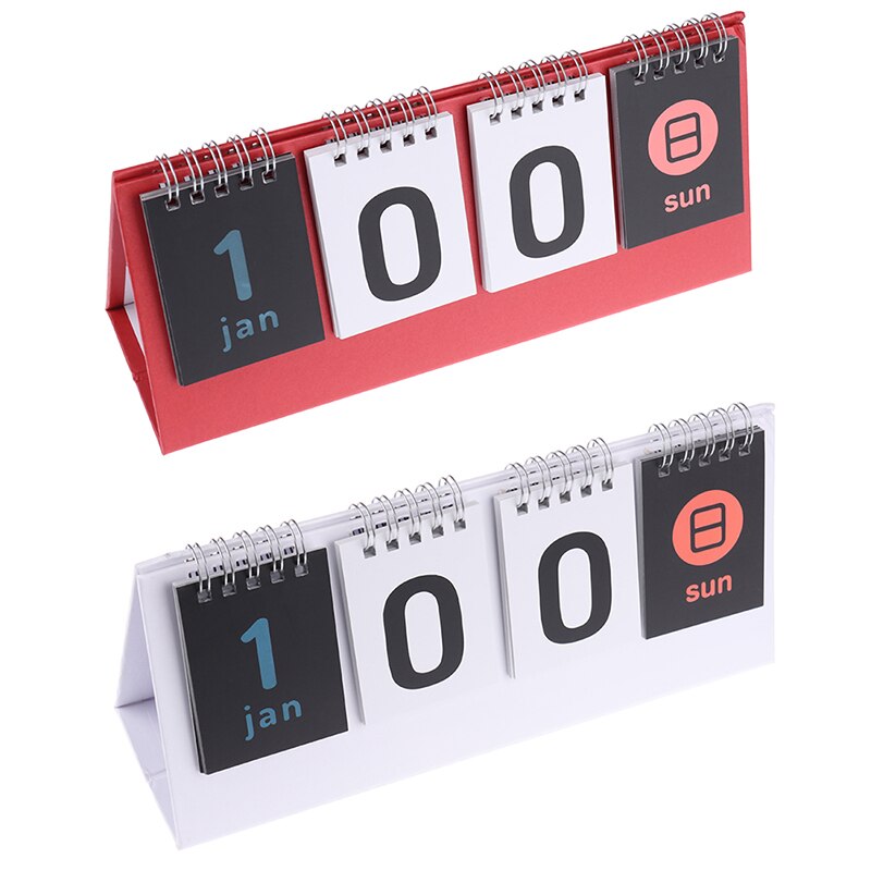 Daily Planner Desk Desktop Calendar Office Planning Organizer Perpetual Calendar