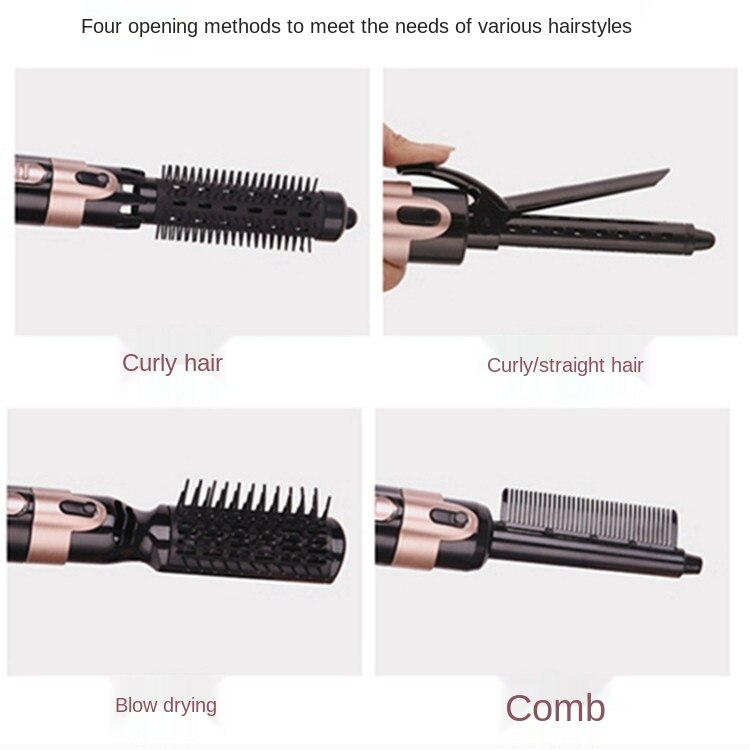Multifunctional Rechargeable Curling Bar Combing Curling Stick