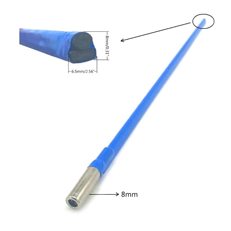 Barra de Truss para guitarra, palanca de ajuste azul con llave hexagonal para accesorios de guitarra, dos vías, acción Dual, Top 1Set