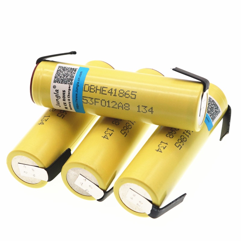 Originele 18650 HE4 2500Mah Li-Ion Batterij 18650 3.7V Oplaadbare Batterijen Max 20A Ontlading + nikkel Vel