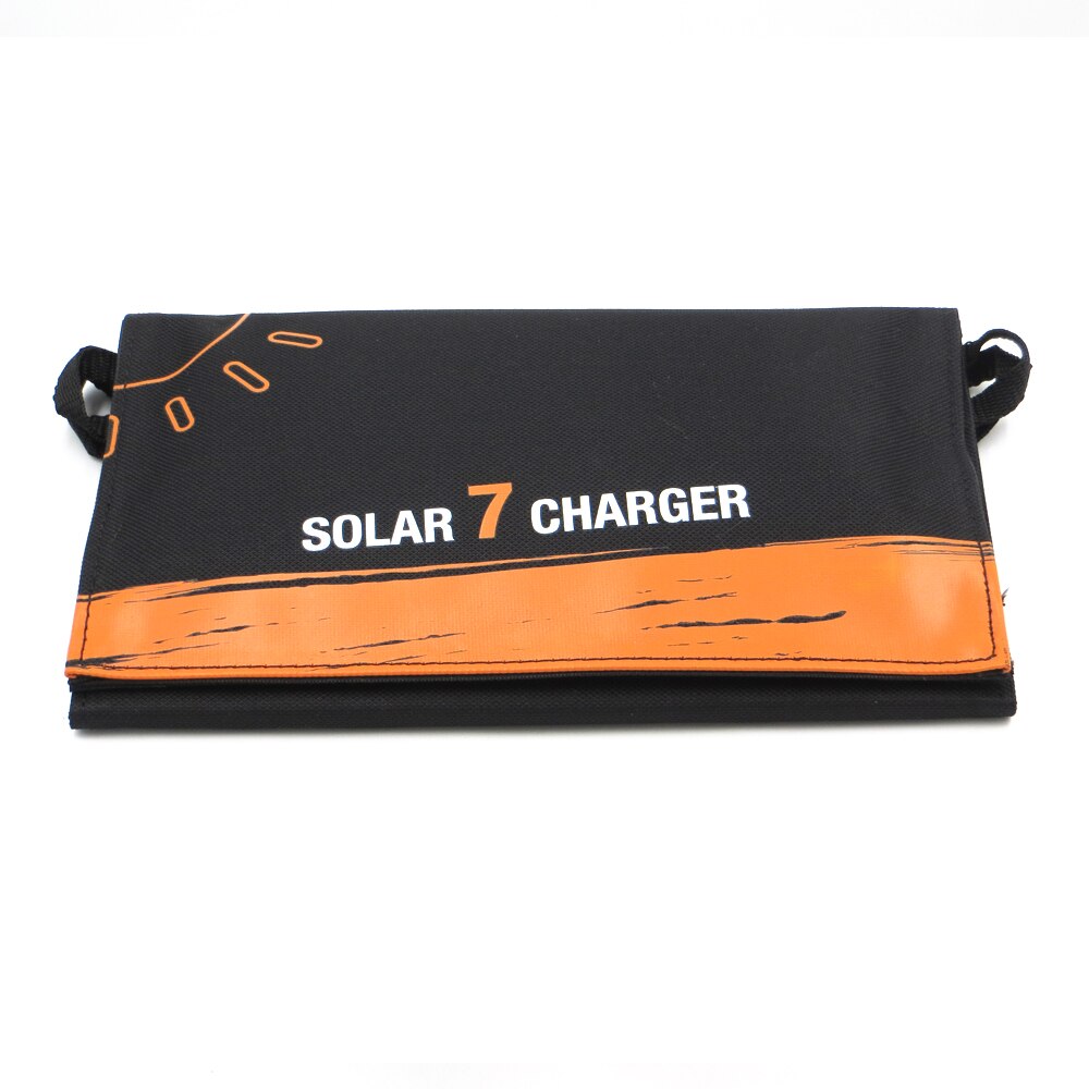 Solar Charger 7 w 1200mA Zonnepanelen Oplader met Usb-poort Solar Batterij Power voor Mobiele Telefoons 5 v USB Draagbare