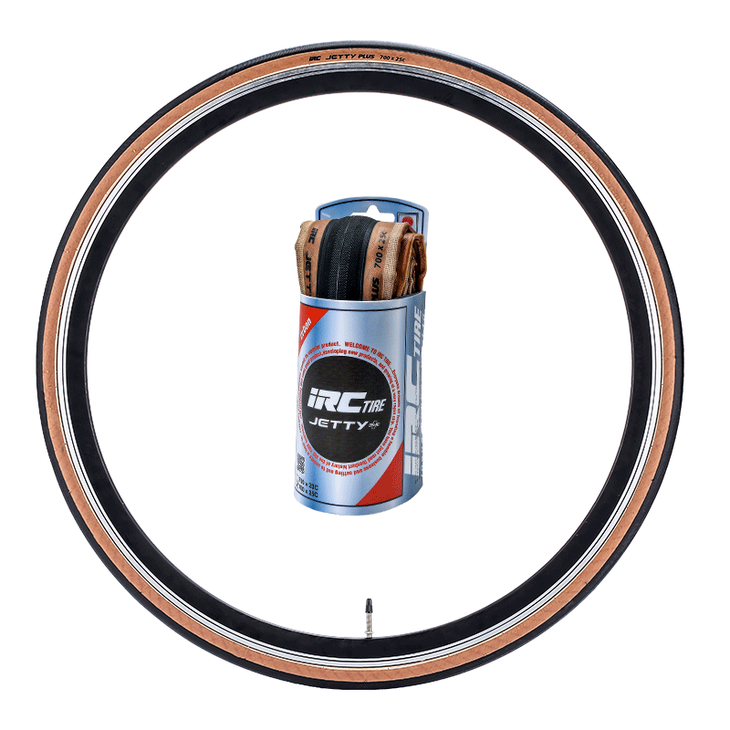 Pneu extérieur de vélo de route japonais, 700x23 25 28C, pliable à bord jaune