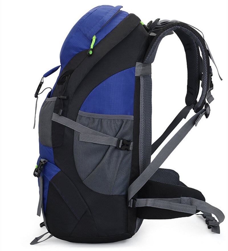 Waterdichte Bergbeklimmen Rugzak, 50-Liter Outdoor Sporttas, Reizen, Kamperen, Wandelen, dames En Mannen Rugzakken
