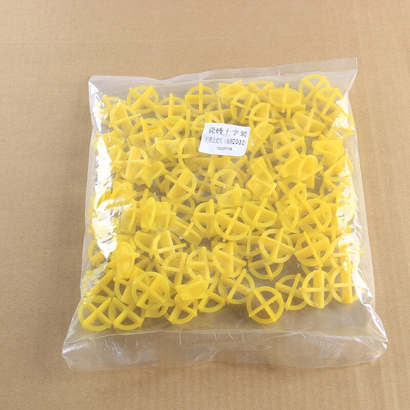 Kakel distans kors avtagbar 2mm och 3mm 100 st kakel utjämnare återanvändbar kakel utjämningssystem baskåpa distans golvvägg locator