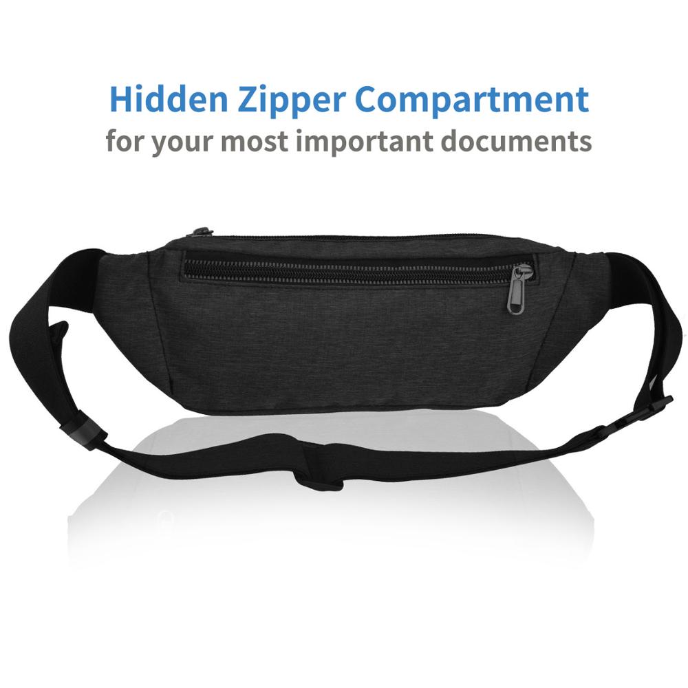 Sporttas Running Heuptas Pocket Mobiele Telefoon Houder Pouch Riem voor Fietsen Hardlopen Jogging Gym Fitness Mannen en Vrouwen