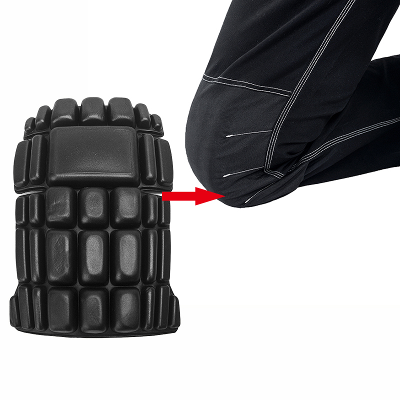 2 stks CE Eva kniebeschermers voor werk kneelet professionele werken broek knie beschermende verwijderbare kneepads veiligheid accessoires