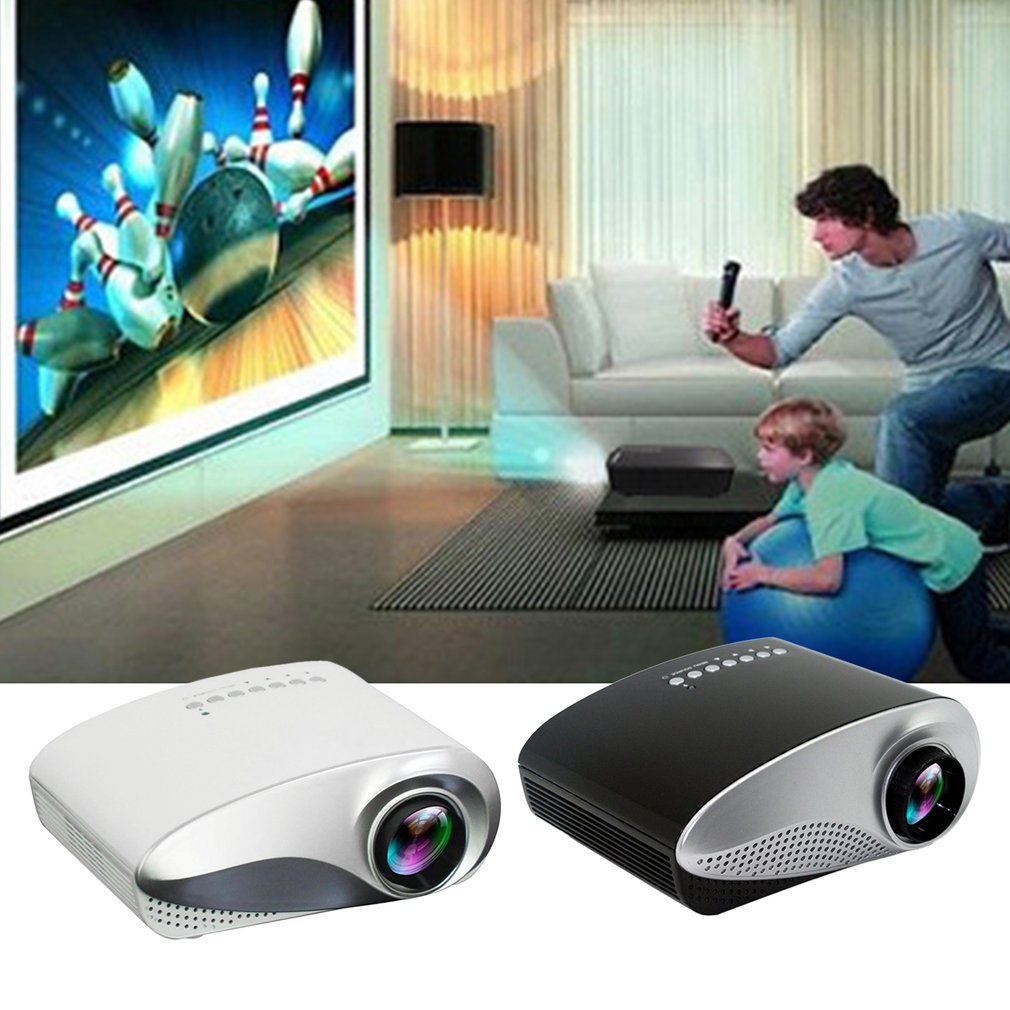 Mini Micro Projector 802 Home Led Portable Projector With Hdmi Tv Interface Supports Hd 1080P Projector