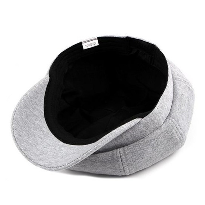 Xdanqinx snapback cap efterår hat til kvinder varm bomuld newsboy hætter britisk strikket retro sportshue til kvinder