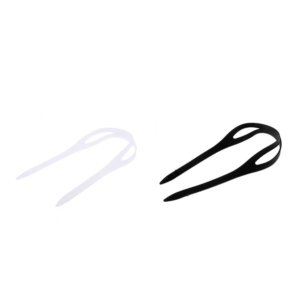 Universal óculos de natação óculos de natação óculos de silicone cinta cabeça banda protetor substituição acessórios reposição claro/preto