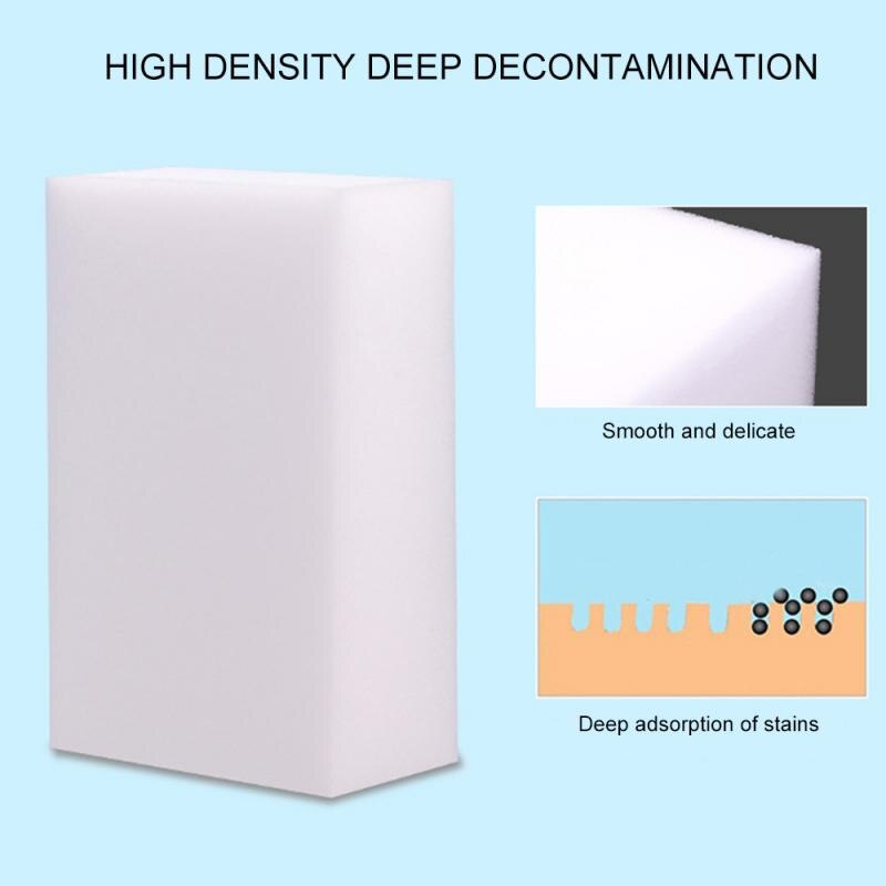 10*6*2cm Clean Eraser Sponge Pad Cleaner Multi-functional Kitchen Assessoires Dish Washing Sponge Erasers