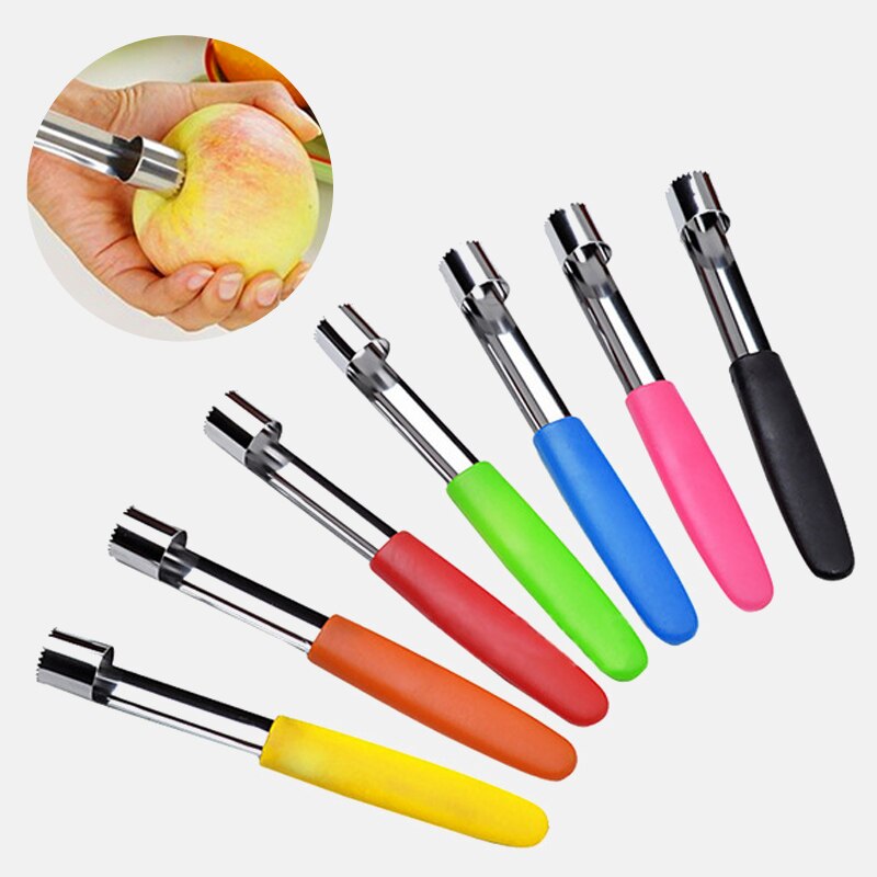 180mm(7'') Fruit Core Seed Remover Pepper Remove Pit Gadget Apple Corer Pitter Pear Bell Twist Stoner Easy Tools Kitchen Tool