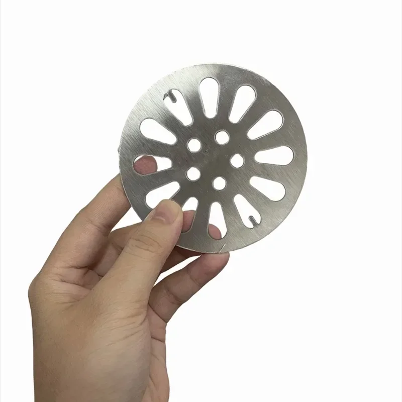 Universal Stainless Steel Round Floor Drains Cover Plate Sink Strainer Anti-clogging Shower Drains Hair Catcher Bathroom Fixture