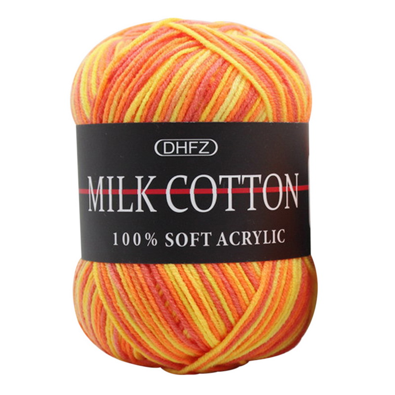 Baby Milk Cotton Yarn Crochet Yarn For Knitting Wool Yarn Warm Chunky Yarn For Children Hand Knitted Yarn Knit Blanket Sweater