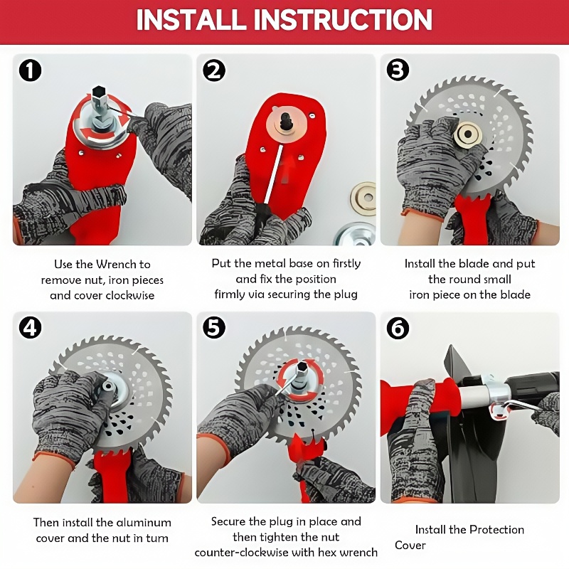 Voor Milwaukee M18 Draadloze Grasmaaier Borstelloze Verstelbare Lengte Hoek Grastrimmer Telescopisch voor Tuin Snoeien Power Tool ​