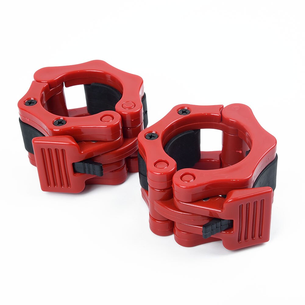 2 Inch Weightlifting Bar Locks Barbell Clamp Collars Clips Fitness Gym Training